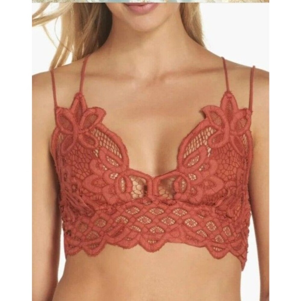 Free People FP One Adella Bralette in Copper Medium M